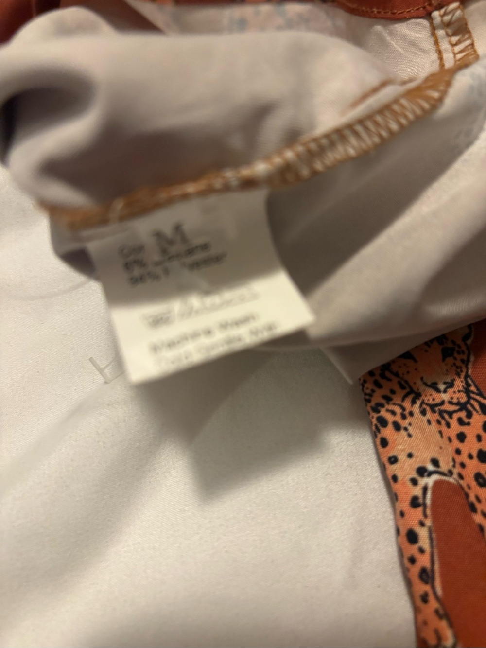 Wilfred Rust Leopard-Print Blouse - Picture 6 of 7
